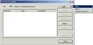 GKG.NET Email account setup directions