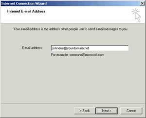 Setting up GKG.NET Email account through Outlook Express